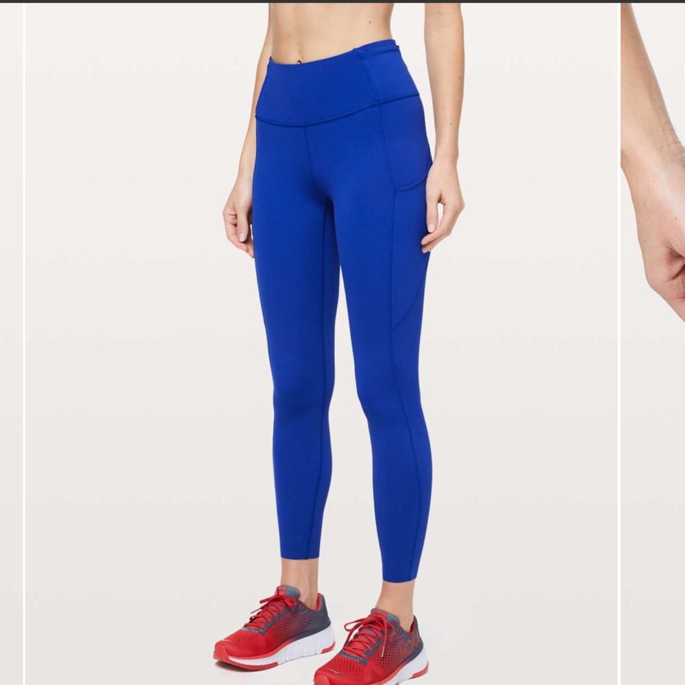 Lululemon Fast & Free 7/8 Tight II *Non Reflective Nulux 25”